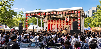お祭り・パーティーの音響承ります。