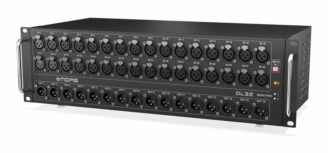 インターフェイス。MIDAS DL32 (東京都品川区レンタル)