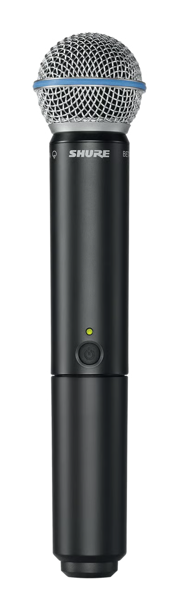 ワイヤレスマイク。Shure BLX2/B58-JB (東京都品川区レンタル)