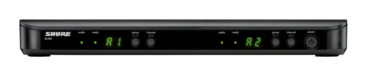 ワイヤレスマイク。Shure BLX88 (東京都品川区レンタル)