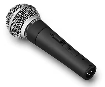 ダイナミックマイク。Shure SM58S (東京都品川区レンタル)