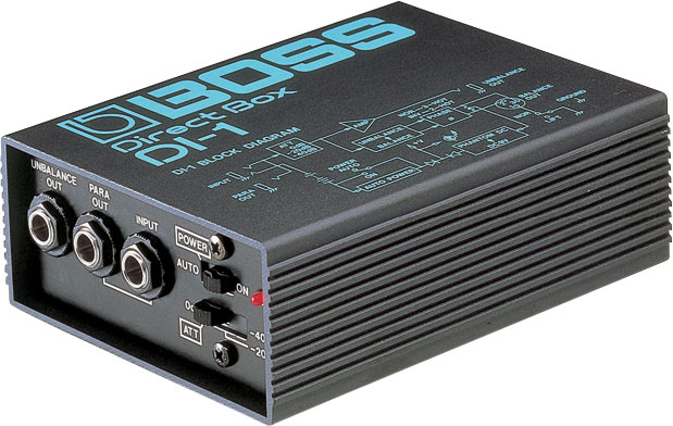 ダイレクトボックス。BOSS DI-1