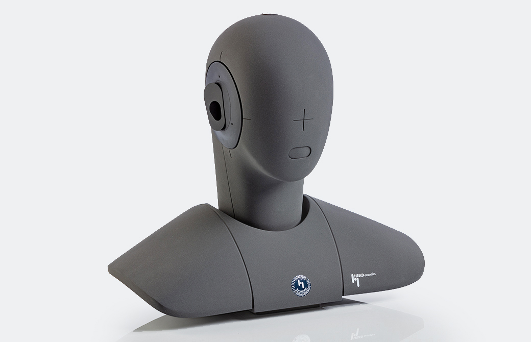 ダミーヘッド。HEAD acoustics HSU III.2