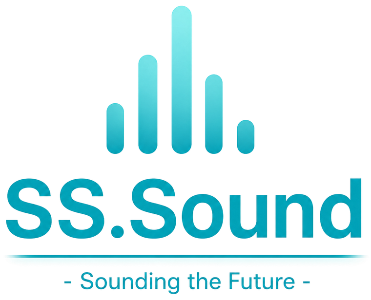 SS.Sound（エスエスサウンド）ロゴ ― Sounding the Future